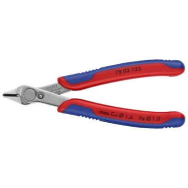 KNIPEX 78 03 125 SB Elektronikai fogó SUPER KNIPS 125 mm