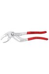 KNIPEX 81 03 250 SB Szifon- és konnektorfogó szifonokhoz, műanyag csövekhez és konnektorokhoz krómozott 250 mm