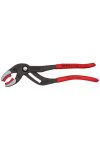 KNIPEX 81 11 250 SB Szifon- és konnektorfogó szifonokhoz, műanyag csövekhez és konnektorokhoz feketére foszfátozott 250 mm