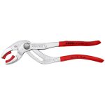   KNIPEX 81 13 250 SB Szifon- és konnektorfogó szifonokhoz, műanyag csövekhez és konnektorokhoz krómozott 250 mm