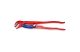 KNIPEX 83 60 020 Csőfogó S-pofa Gyorsállítással 560 x 94 x 32 mm