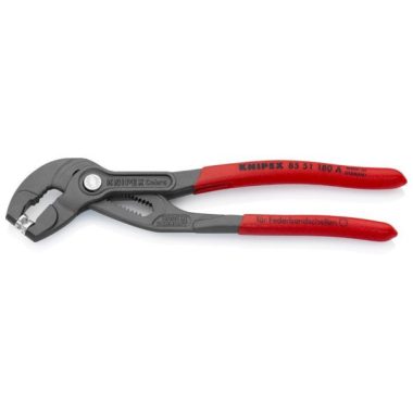 KNIPEX 85 51 180 A SB Rugószalag bilincsfogó szürkére foszfátozott 180 mm