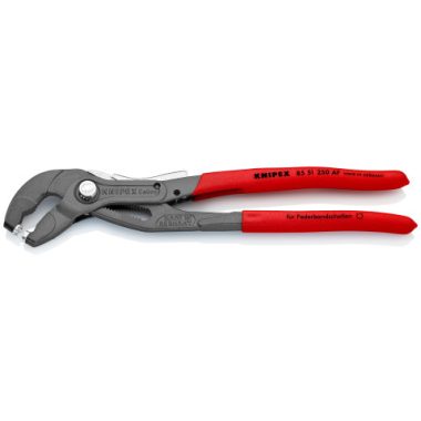 KNIPEX 85 51 250 AF Rugószalag bilincsfogó Rögzítővel 250 x 50 x 20 mm