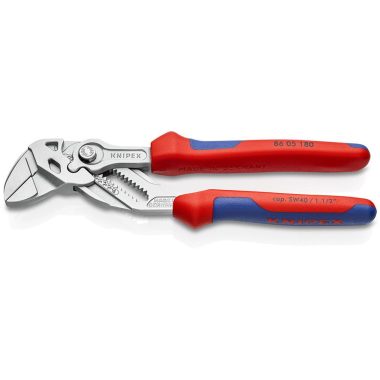 KNIPEX 86 05 180 SB Fogókulcs fogó és csavarkulcs egyetlen szerszámban krómozott 180 mm