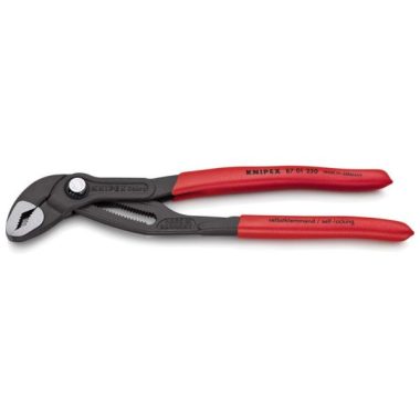 KNIPEX 87 01 250 SB Cobra® Hightech vízpumpa-fogó szürkére foszfátozott 250 mm