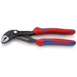   KNIPEX 87 02 180 SB Cobra® Hightech vízpumpa-fogó szürkére foszfátozott 180 mm