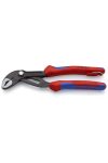 KNIPEX 87 02 180 T BK Cobra® Hightech vízpumpa-fogó szürkére foszfátozott 180 mm