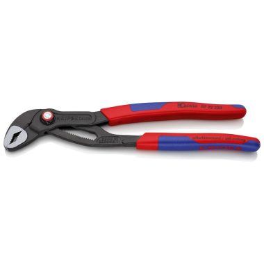 KNIPEX 87 22 250 SB Cobra® QuickSet Hightech vízpumpa-fogó szürkére foszfátozott 250 mm