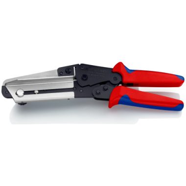 KNIPEX 95 02 21 Olló műanyagokhoz Kábelcsatornákhoz is 275 x 52 x 19 mm