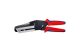 KNIPEX 95 02 21 Olló műanyagokhoz Kábelcsatornákhoz is 275 x 52 x 19 mm