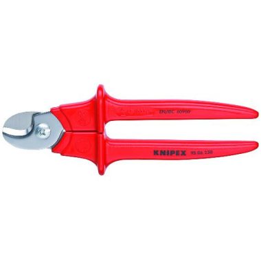 KNIPEX 95 06 230 SB Kábelolló Fröccsöntött műanyag markolatok VDE 230 mm