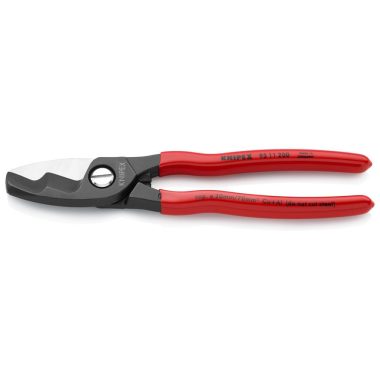 KNIPEX 95 11 200 SB Kábelolló kettős vágóéllel barnított 200 mm