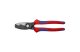 KNIPEX 95 12 200 SB  Kábelolló kettős vágóéllel barnított 200 mm