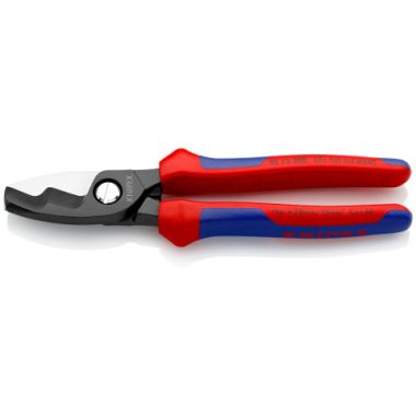 KNIPEX 95 12 200 Kábelolló Kettős vágóéllel 200 x 55 x 21 mm