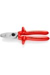 KNIPEX 95 17 200 Kábelolló Kettős vágóéllel 200 x 80 x 34 mm