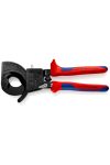 KNIPEX 95 31 250 Kábelvágó (racsnis elv) 250 x 77 x 22 mm