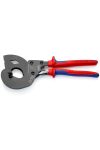 KNIPEX 95 32 340 SR ACSR távvezetékvágó kés (racsnis elv) Acélmagos távvezeték-kábelekhez 340 x 135 x 30 mm