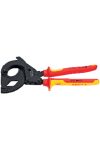 KNIPEX 95 36 315 A Kábelvágó (racsnis elv) Acélhuzal páncélozású kábelekhez (SWA-kábelekhez) 315 x 140 x 30 mm