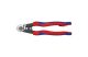 KNIPEX 95 62 190 T BK Drótkötél vágó olló kovácsolt 190 mm