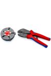 KNIPEX 97 33 01 MultiCrimp Krimpelő fogó cseretárral 250 x 75 x 28 mm