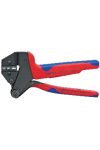 KNIPEX 97 43 06 Krimpelő-rendszerfogó Cserélhető krimp profilokhoz 200 x 96 x 18 mm