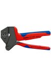 KNIPEX 97 43 66 Krimpelő-rendszerfogó Cserélhető krimp profilokhoz Krimpelő-rendszerfogó MC4 Multi-Connect csatlakozókhoz (6 mm²-ig) MC4 200 x 96 x 17 mm