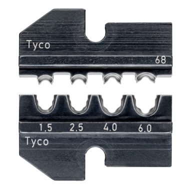 KNIPEX 97 49 68 Krimpelő profil Napelemes kábelcsatlakozók (Tyco) 50 x 11 mm