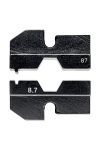 KNIPEX 97 49 87 Krimpelő profil Fényvezetőkhöz való FSMA, ST és MIC dugóhoz 50 x 10 mm