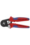 KNIPEX 97 53 04 SB Önbeállító krimpelő fogó érvéghüvelyekhez oldalsó bevezetéssel barnított 180 mm