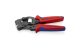 KNIPEX 97 53 09 SB Önbeállító krimpelő fogó érvéghüvelyekhez elülső bevezetéssel 190 mm