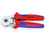   KNIPEX 97 55 14 Önbeállító krimpelő fogó érvéghüvelyhez Oldalsó bevezetéssel 180 x 75 x 21 mm