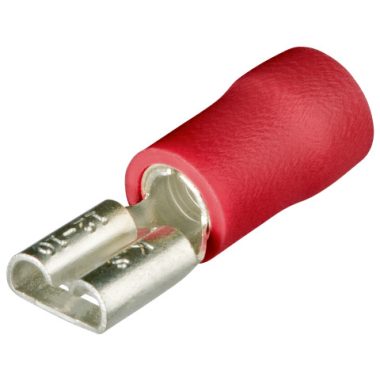 KNIPEX 97 99 001 Lapos csatlakozóhüvely Szigetelt 100 db/csomag 2,8 mm