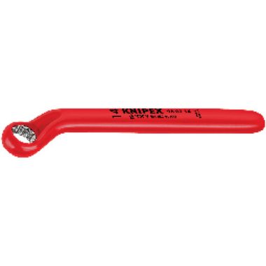 KNIPEX 98 01 07 Csillagkulcs 7mm krómozott, könyökös 13 x 23 mm