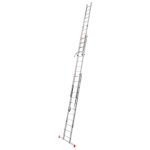   KRAUSE 129703 MONTO Tribilo létrafokos sokcélú létra, háromtagú 3x12 fokos