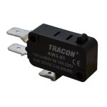   TRACON KW3-01 Helyzetkapcsoló, mikro, ütközős 1×CO 10(3)A/230V AC, 6,3x0,8 mm, IP00