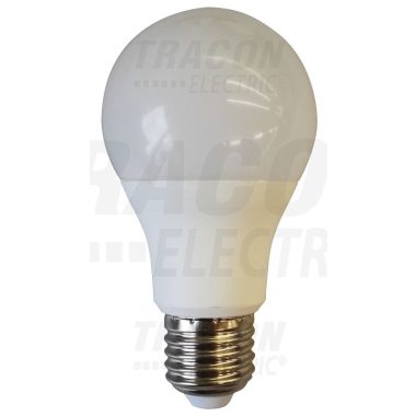 TRACON LED fényforrás, gömb, A60, 10W, 810lm, 2700K, E27, 180-260V