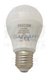 TRACON LA607NWO Gömb búrájú LED fényforrás 230 V, 50 Hz, E27, 7,5 W, 650 lm, 250°, 4000 K, EEI=A+