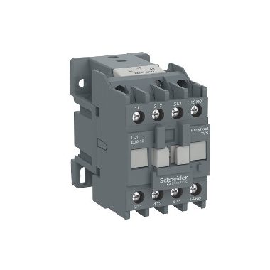 SCHNEIDER LC1E0610B7 EasyPact TVS mágneskapcsoló 3P(3 NO) - AC-3 - <lt/>= 440 V 6A - 24 V AC tekercs