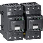   SCHNEIDER LC2D50ABBE TESYS D irányváltó kontaktor GREEN-3P 440V 40A 24VDC