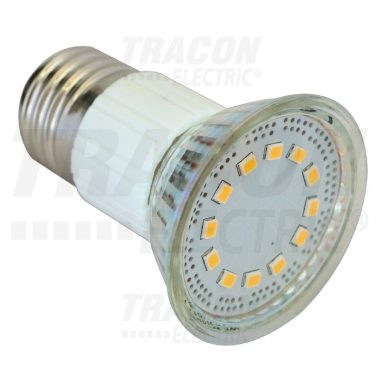 TRACON LED-E27-60-WW LED spot fényforrás 230V, 50Hz, E27, 2,7W, 3000K, 180lm, 60×LED, 120°