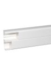 LEGRAND 010427 Universal DLP cable channel, 50 x 150 mm, with 2 x 65 mm flexible covers, partition wall, can be installed with Program Mosaic fittings, 2 m, white