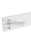 LEGRAND 011024 DLP bepattintható kábelcsatorna, 180 x 50 mm, 3 rekeszes, válaszfallal, 3 x 45 mm-es fedéllel, 2,5 m, fehér