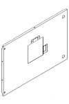 LEGRAND 021072 XL3 4000 metal front plate 400mm for pull-out motorized DPX3630