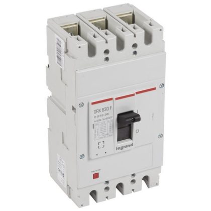   LEGRAND 027236 DRX630 3P 36 kA 500A t.m. compact circuit breaker