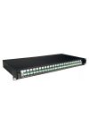 LEGRAND 032167 optical patch panel fixed 24xLC/APC duplex monomode 1U-19" black LCS3