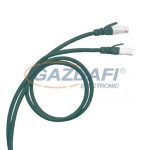   LEGRAND 033708 patch kábel RJ45-RJ45 Cat8 árnyékolt (S/FTP) LSZH (LSOH) 0,5 méter zöld LCS3