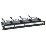   LEGRAND 033751 patch panel 19''-1U 24xRJ45 Cat5e árnyékolt (FTP) 6xRJ45 kazettás/LCS3 gyorscsatlakozós portok egyenes 100MHz 1Gigabit