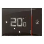   LEGRAND 049039 Smarther 2 Wi-Fi okostermosztát, 250 V~, süllyesztett kivitel, fekete