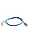 LEGRAND 051540 patch kábel RJ45-RJ45 Cat6 árnyékolt (F/UTP) LSZH (LSOH) 0,5 méter kék d: 4,2mm AWG28 LCS3