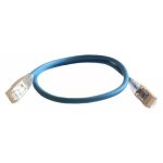   LEGRAND 051540 patch cable RJ45-RJ45 Cat6 shielded (F/UTP) LSZH (LSOH) 0.5 meter blue d: 4.2mm AWG28 LCS3
